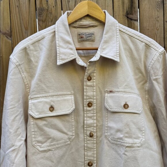 Faherty high standard Organic Cotton Canvas Shirt - Picture 2 of 10